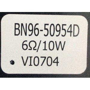 KIT DE BOCINA PARA TV SAMSUNG 8K ( 6 PZ ) / NUMERO DE PARTE BN96-150954D / BN63-18769A / BN63-18771A / BN63-18775A / BN9618769A / BN6318769A / BN6318771A / BN6318775A / MODELO QN87Q950TS